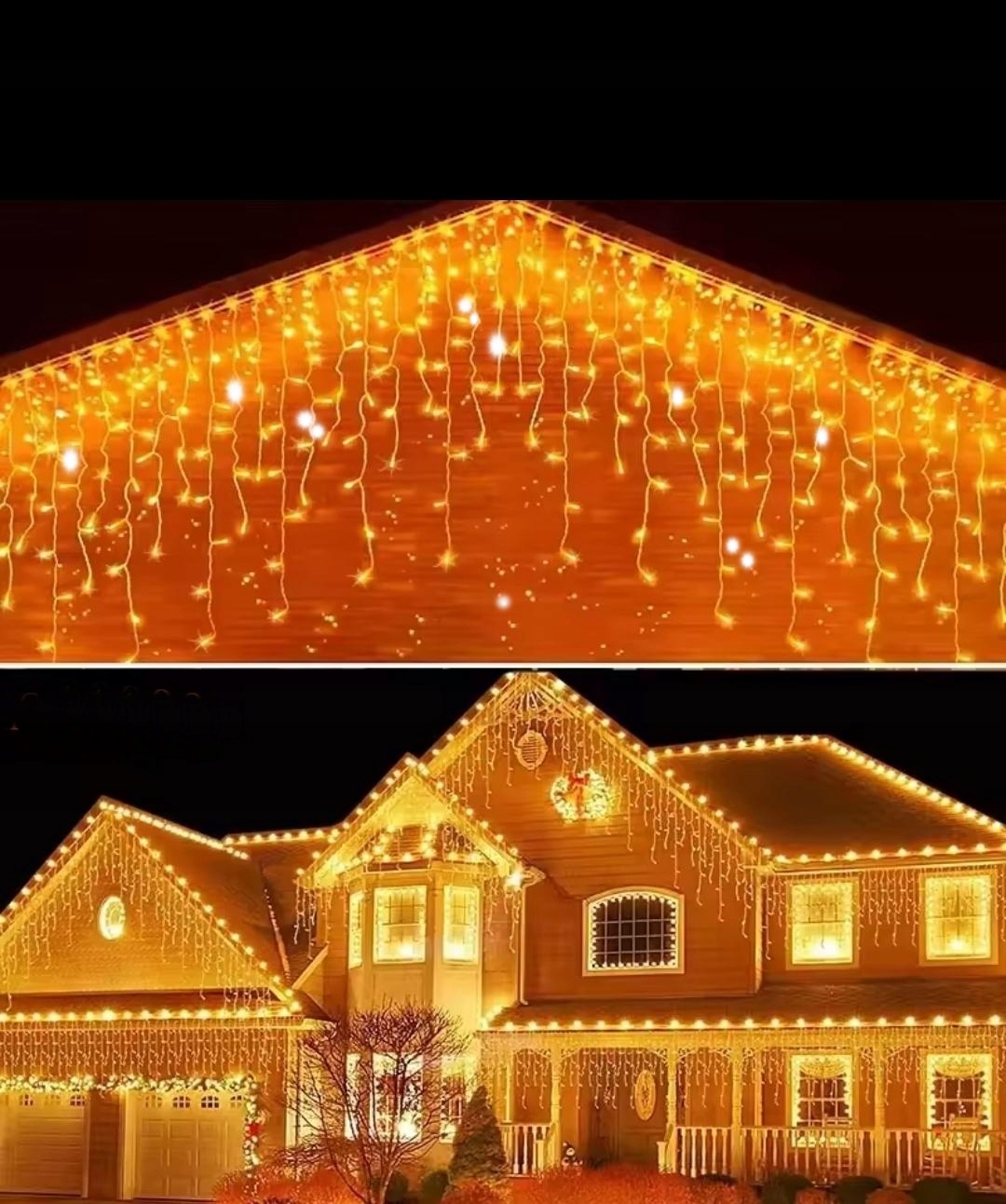 Led rampouchy 300 cm s flesh girlandou venkovní osvětlení