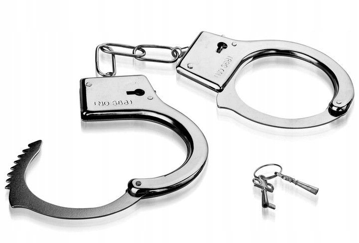 KAJDANKI METALOWE ZABAWKOWE + 2 kluczyki Kod producenta GXP-625536