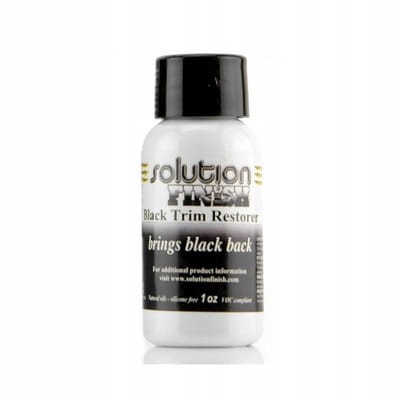 

Solution Finish Black Plastic & Vinyl Restorer