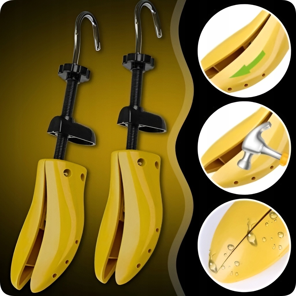 2x Prawidło do Rozciągania Butów Prawidła Regulowane 40-47 Para + Nakładki Marka inna