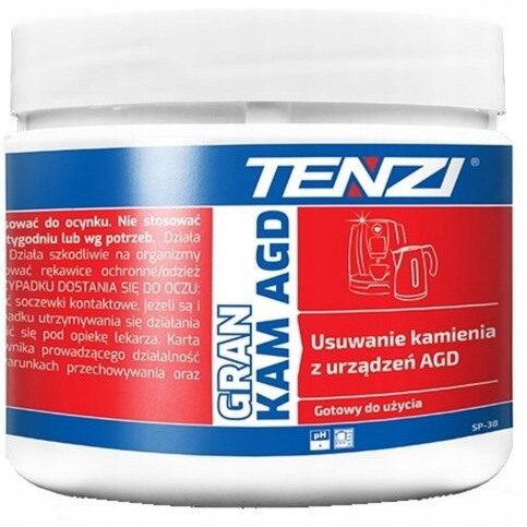 

Środek Tenzi Gran Kam Agd do odkamieniania ekspres
