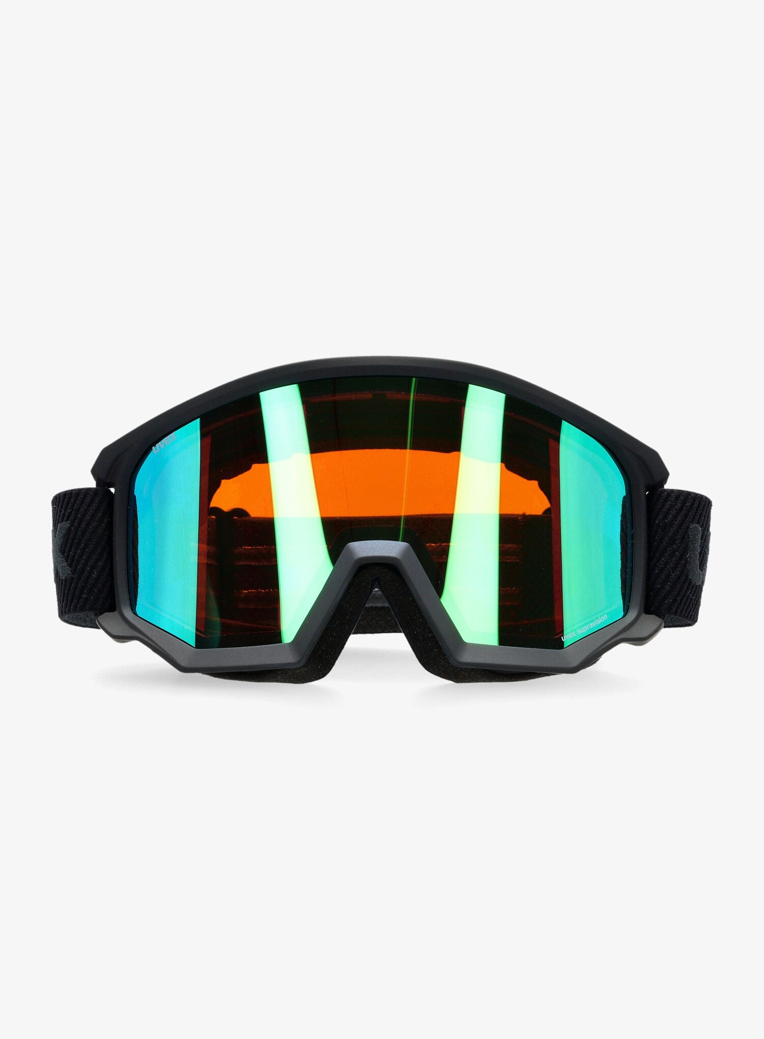 Lyžařské brýle Uvex Athletic Fm černý mat dl/green lgl