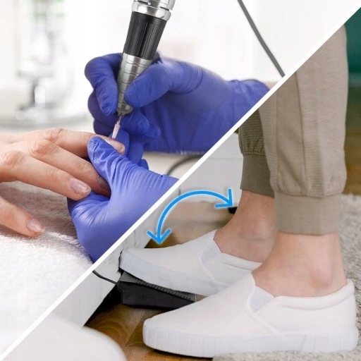 FREZARKA MANICURE PEDICURE DM202 65W MOCNA FREZY Częstotliwość 50 Hz