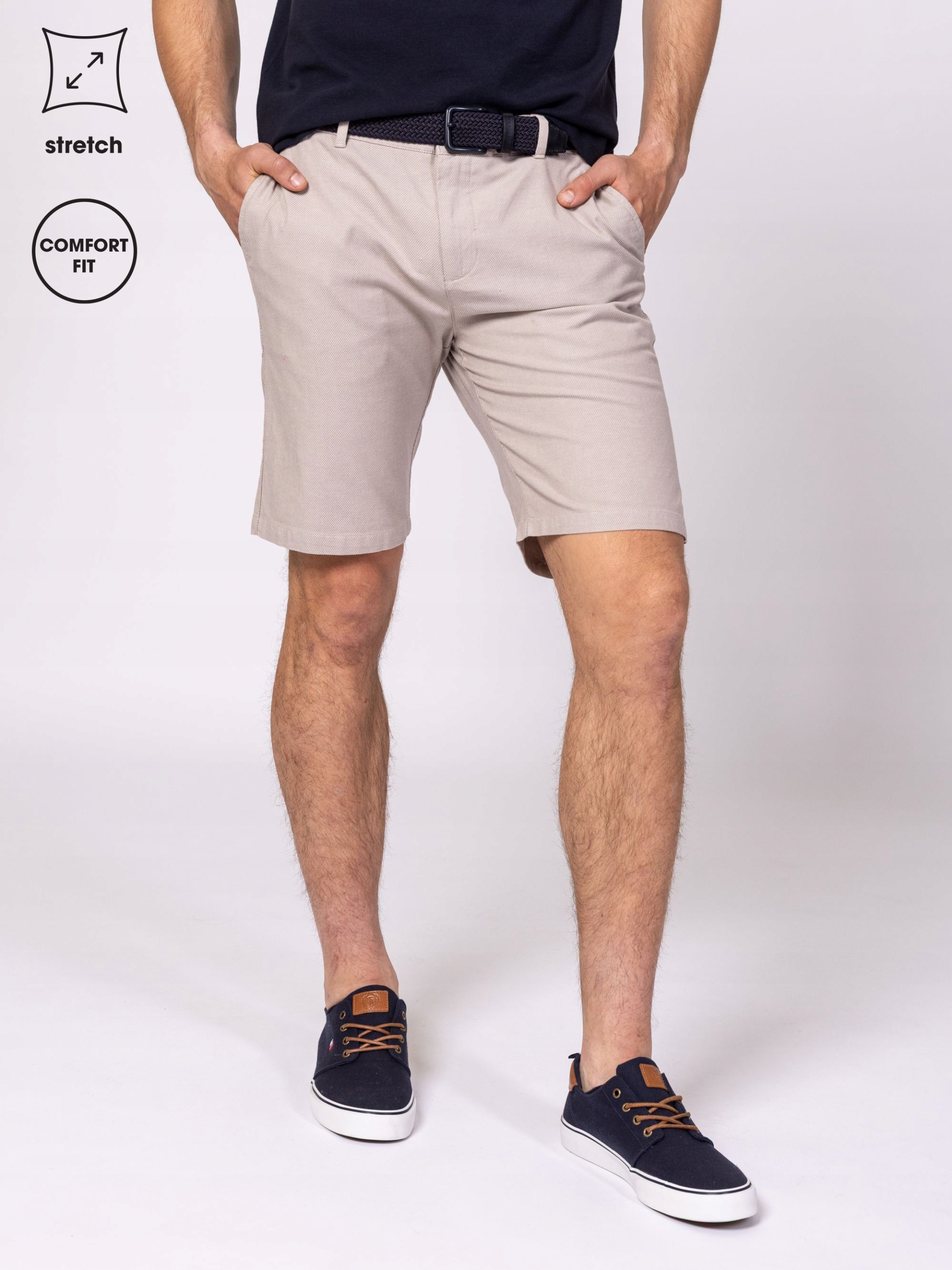 Pánské Kraťasy Heavy Tools Wilfred Beige L