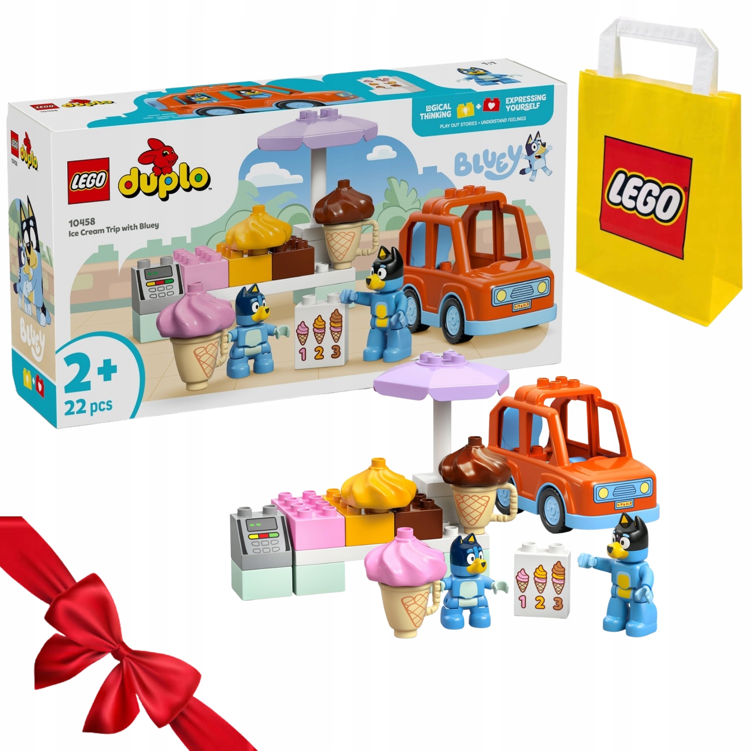 Zestaw Klocków Lego Duplo 10458 Bluey I Wycieczka Po Lodach Top