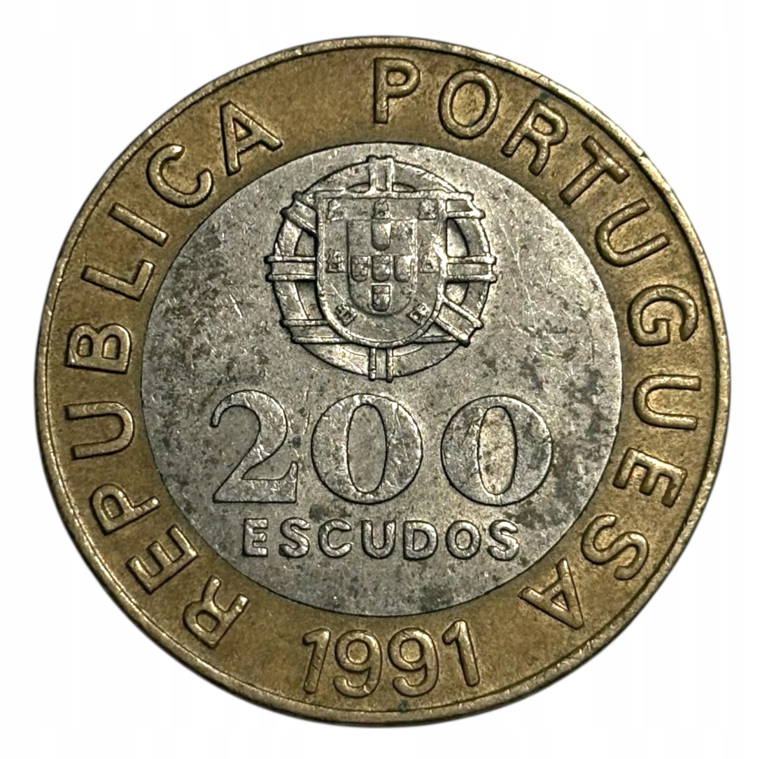 PORTUGALIA - 200 ESCUDOS - 1991