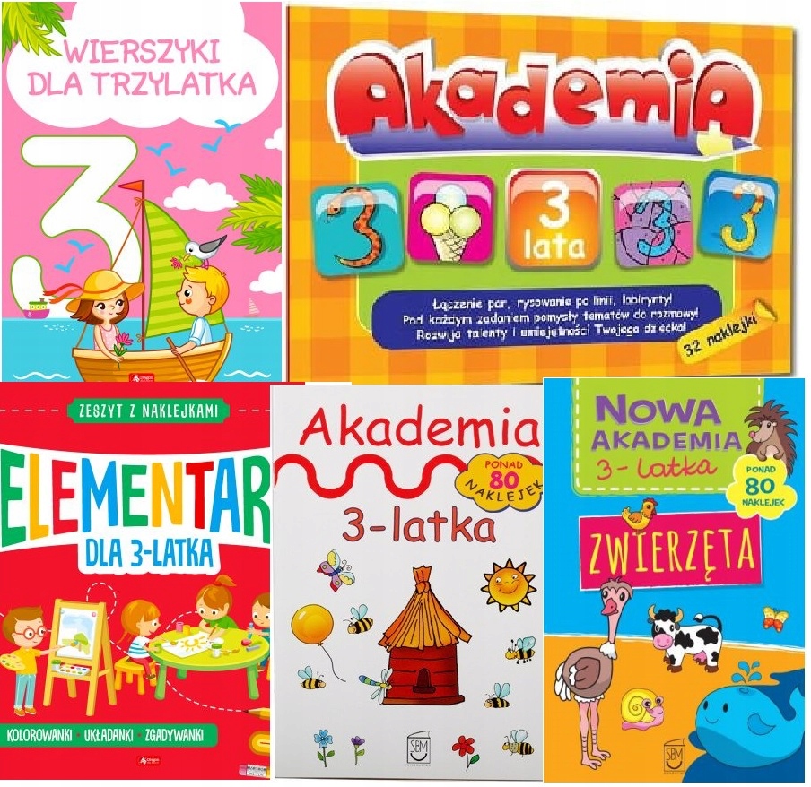 

Zestaw edukacyjny dla 3-latka