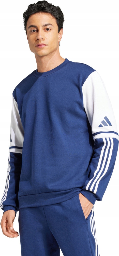 Pánská Mikina Adidas Squadra 25 Sweat Crew Tmavě Modrá JD2958 vel. M