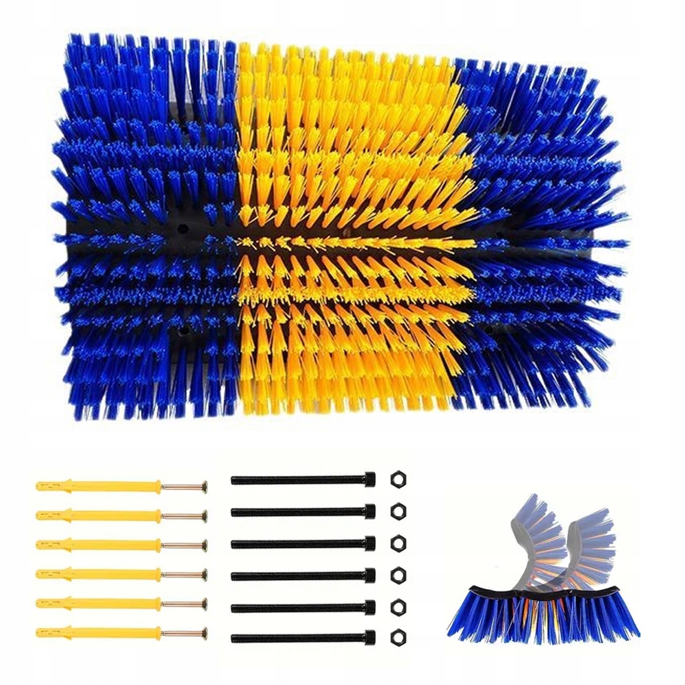 Profesjonalne Czochradło Dla Koni 44X29CM Żółte Niebieski Masaż I Pielęgnac