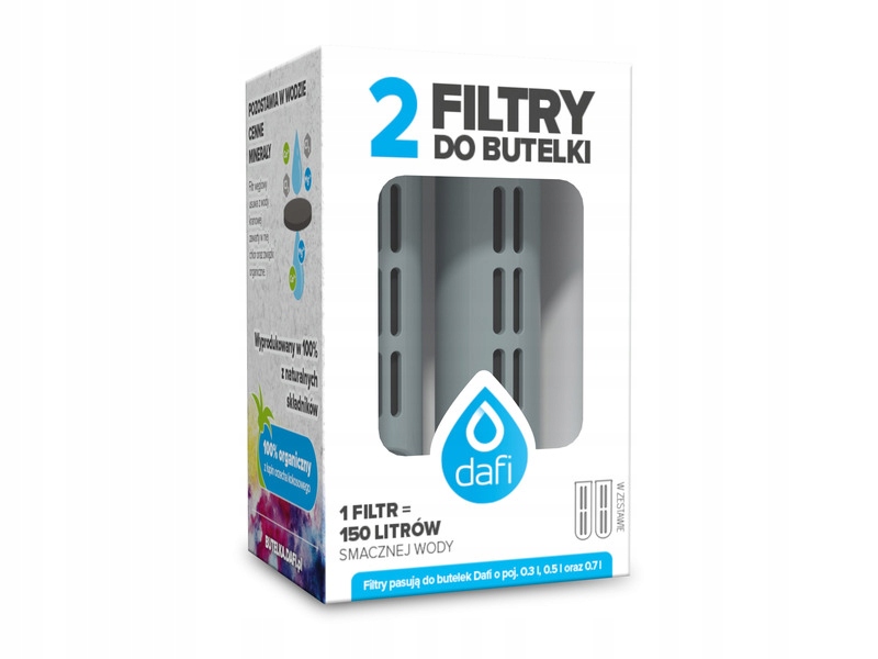 

Wkład filtrujący Dafi Soft Szary 2 szt