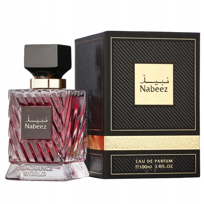 Oryginalne Perfumy Arabskie Fragrance World Nabeez 100ml+GRATIS!