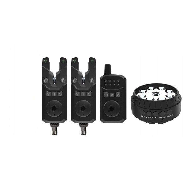 Zestaw Sygnalizatorów Sonik SKS2 Alarm Set 2+1+Bivvy Lamp