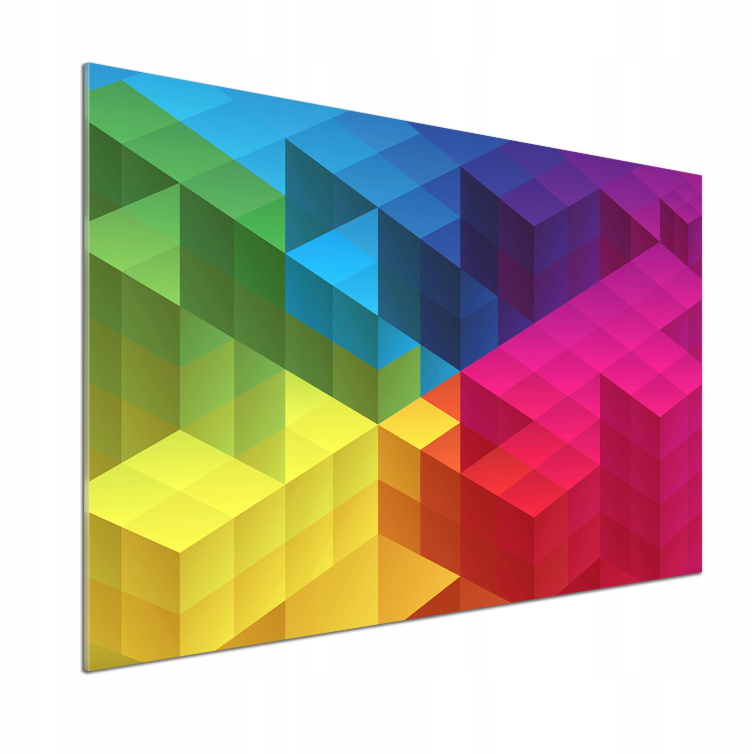 Panel do kuchyne Geometrické pozadie 100 x 70 cm Lepidlo