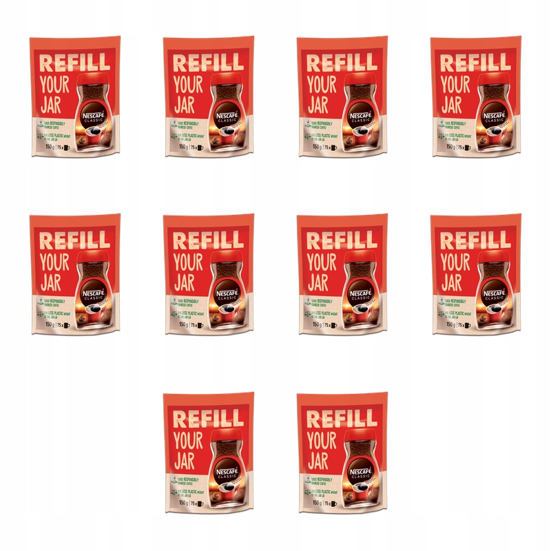 Nescafe Classic Refill 150 g X10