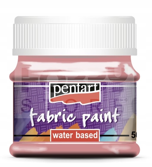 Farba Do Tkanin Ubrań Poncz 50ML dobrze kryjąca,można prać Pentart