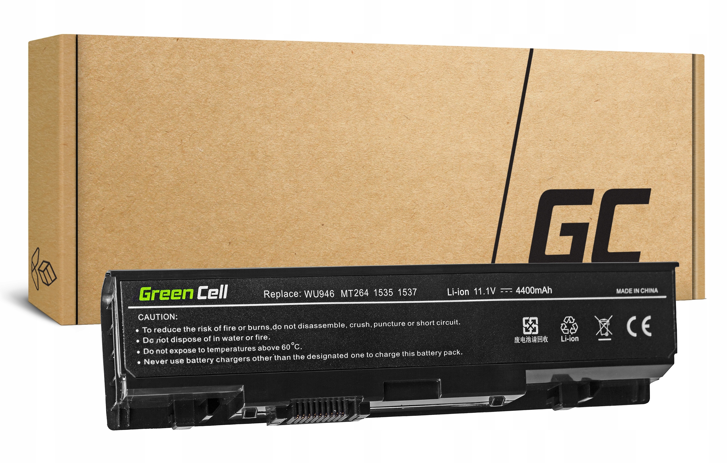 

Bateria WU946 do Dell Studio 1555 1557 1558 1537