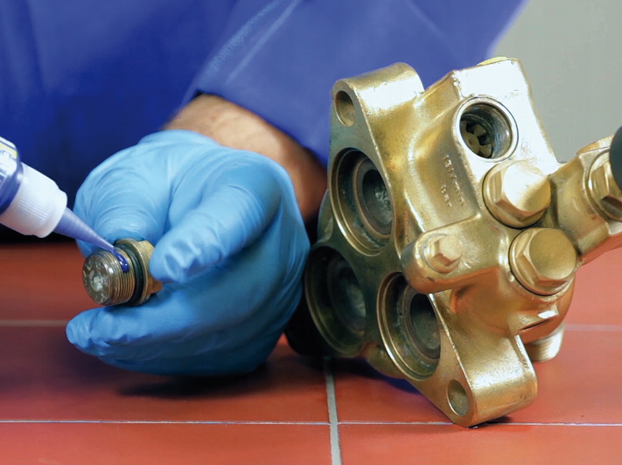 Klej do GWINTOW WEICON Lock AN 302 43 NIEBIESKI Color blue