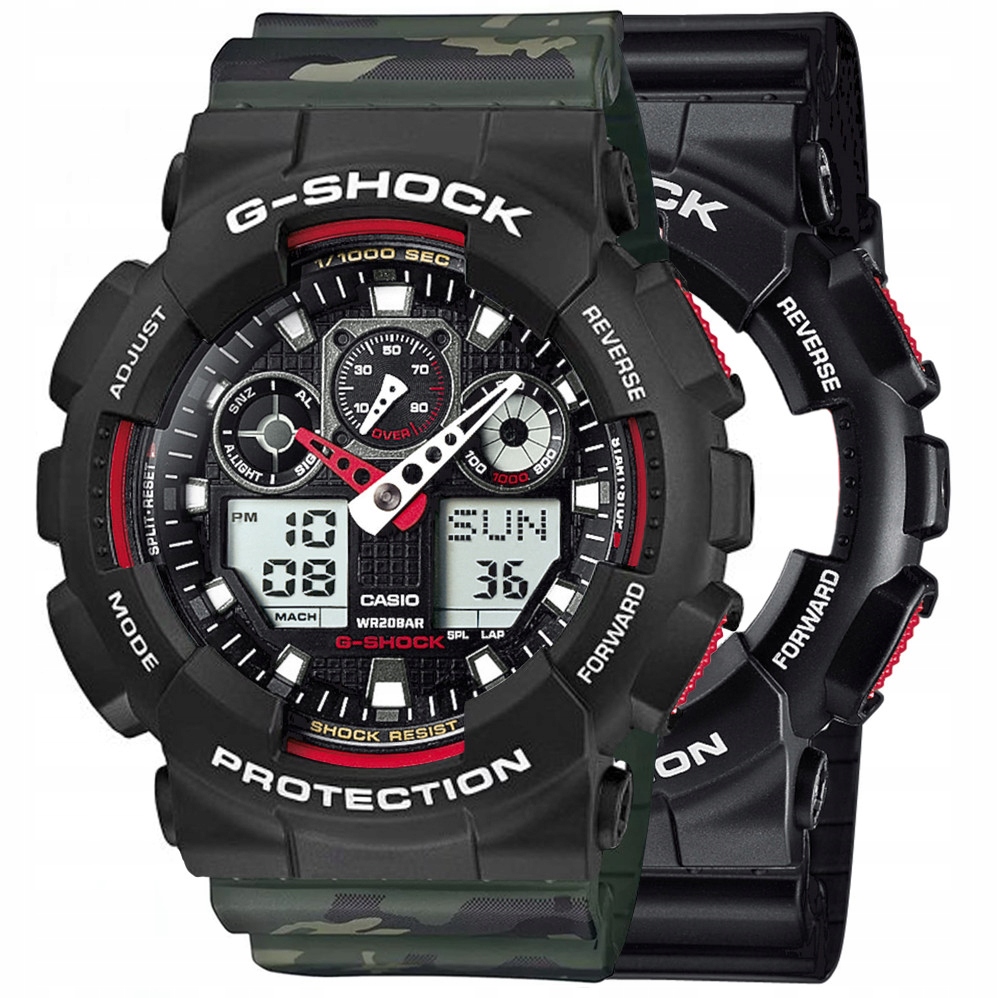 Hodinky Casio G-Shock Set GA-100-1A4ER Bezel 10508136 Pásek 10561429 20