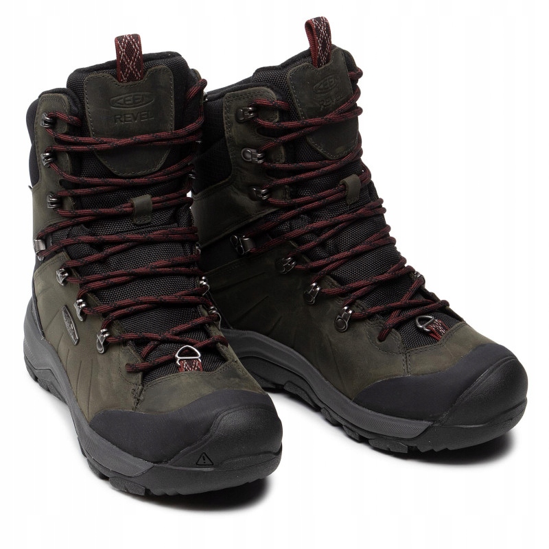Keen Trekové Boty S Khaki Kůží 44 6IA