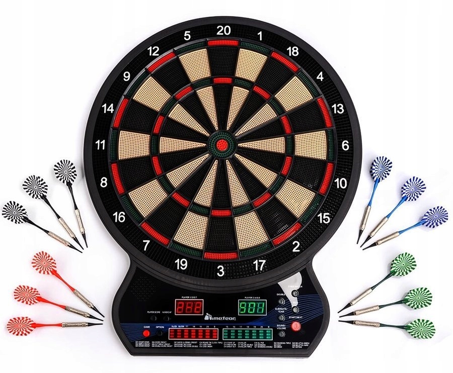 

Meteor Tablica Tarcza Elektroniczna Dart Rzutki