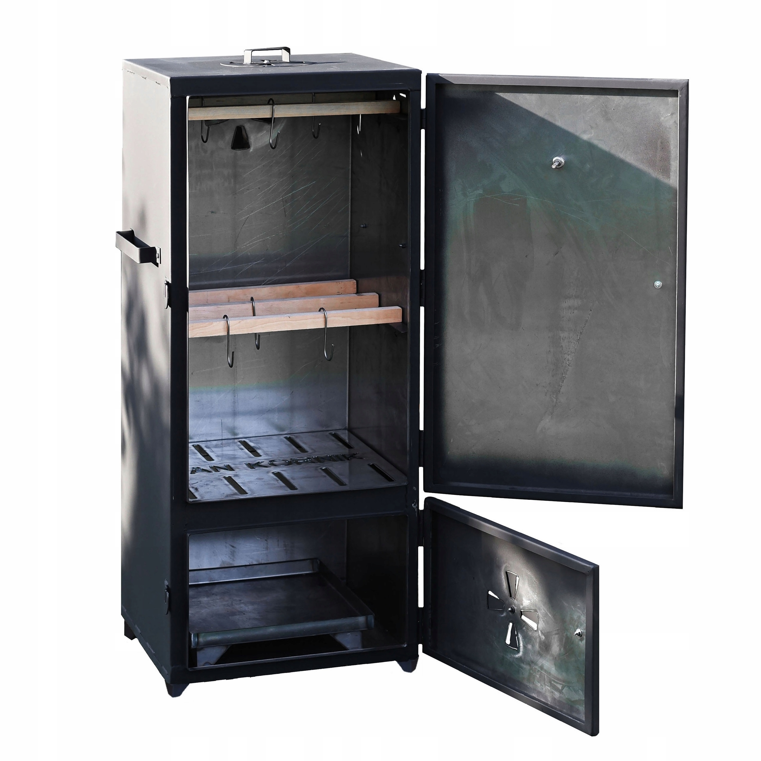 WĘDZARNIA METALOWA OGRODOWA DOMOWA WĘDZOK WĘDZARNI