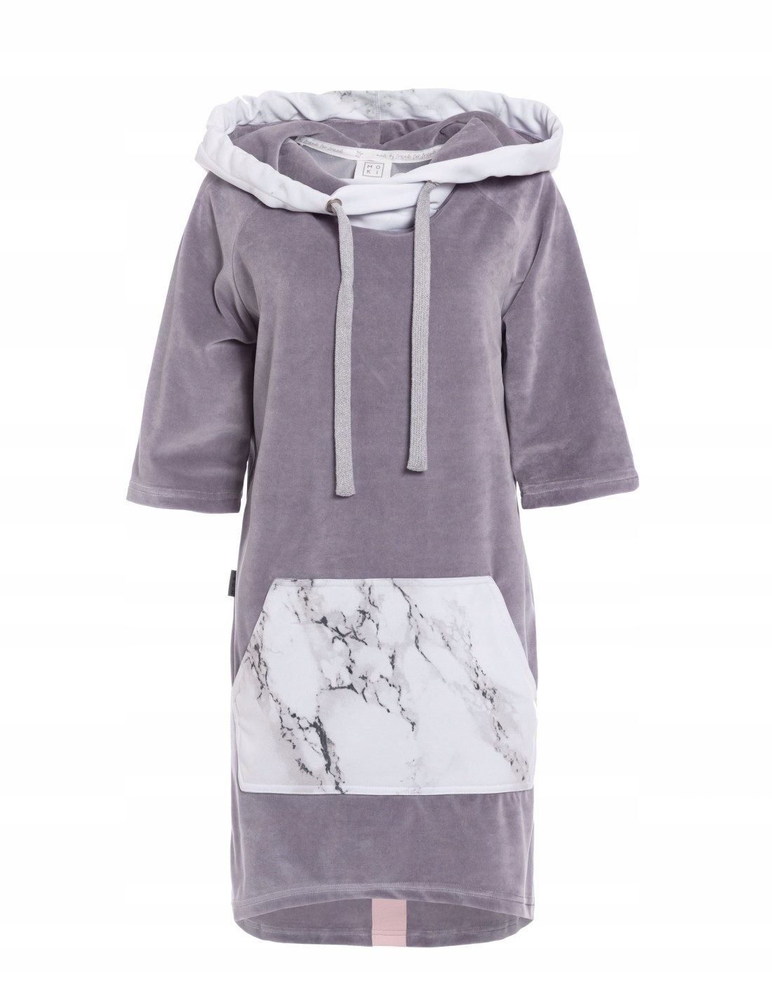Poncho Moki surf plażowe Marble Stone M