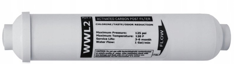 FILTR WKŁAD LINIOWY WĘGLOWY OSMOZA RO WWL2