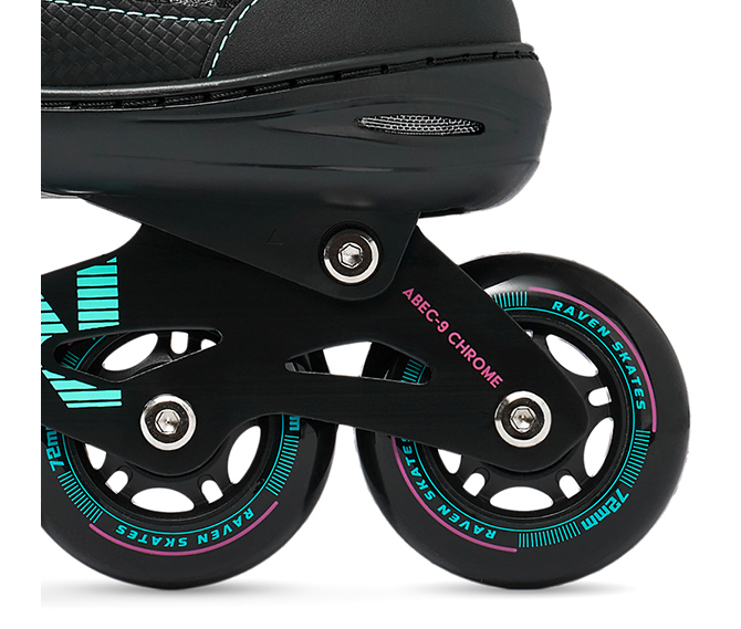 Rolki Regulowane RAVEN Oxen Mint/Pink 38-42