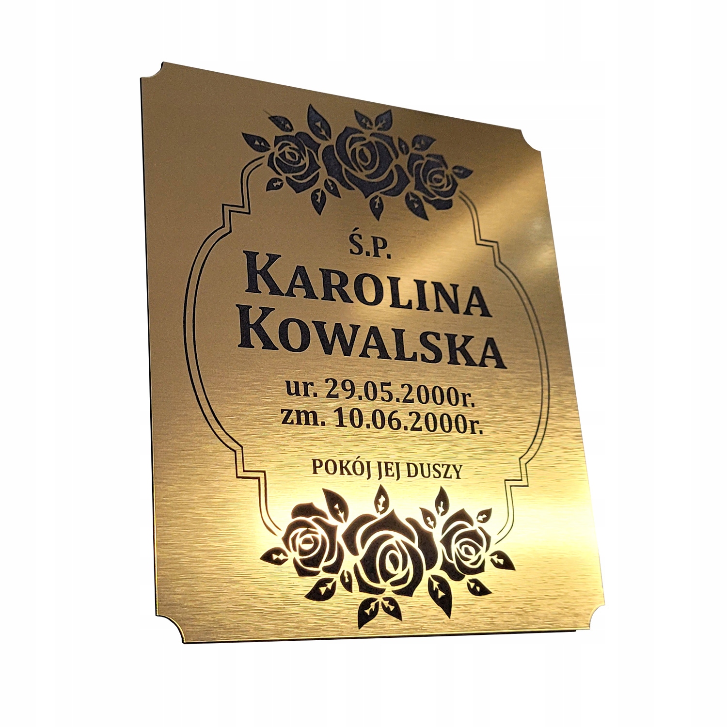 

Tabliczka Nagrobkowa Tablica Nagrobna Na Grób