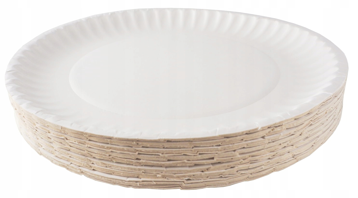 

Talerz gastronomiczny papierowy biały 23cm 50szt