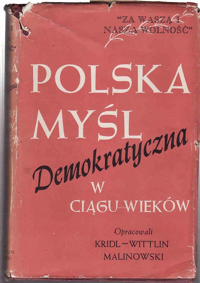POLSKA MYŚL DEMOKRATYCZNA W CIĄGU WIEKÓW