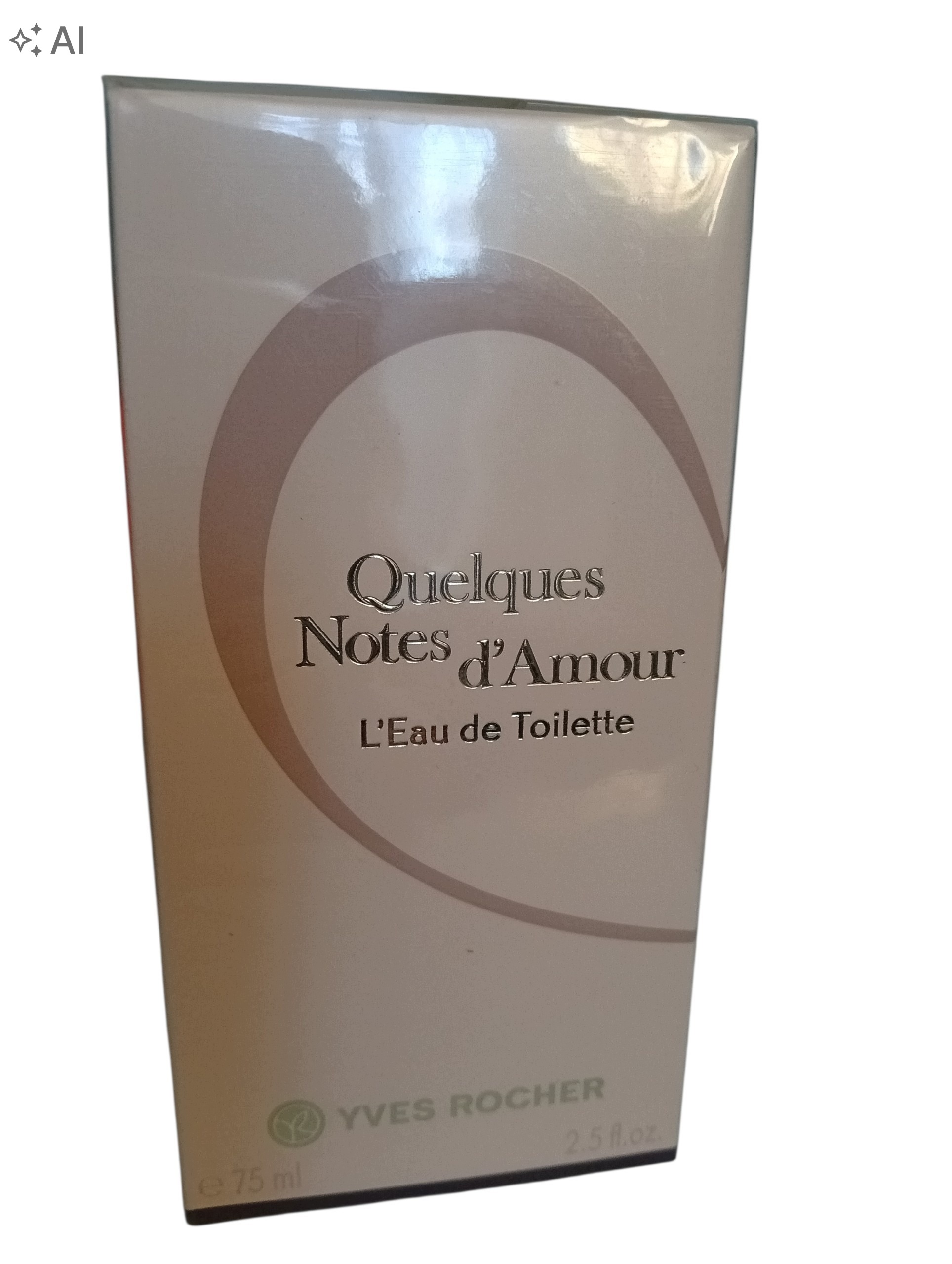 Yves Rocher Quelques Notes d'Amour 75ml L'eau de toiletteROBO