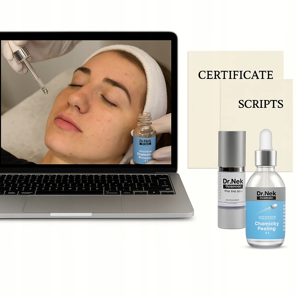 kurz Dr.Nek chemický peeling včetně příslušenství