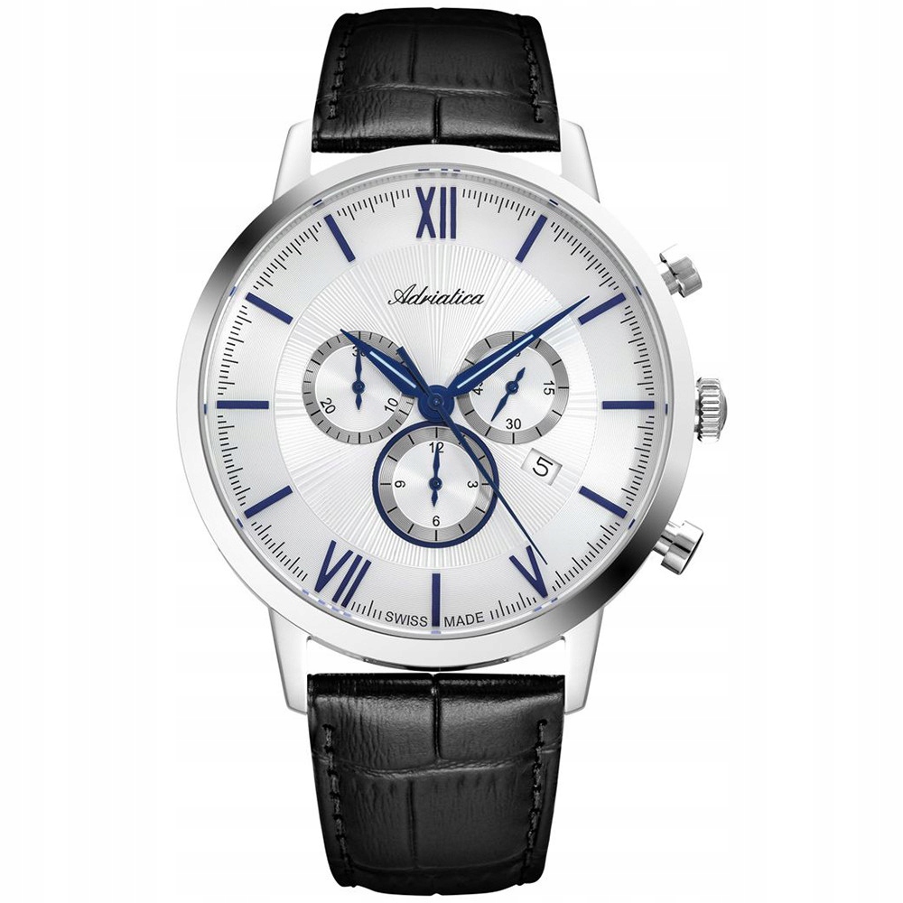 Pánské Hodinky Adriatica A8298.52B3CH černý řemínek