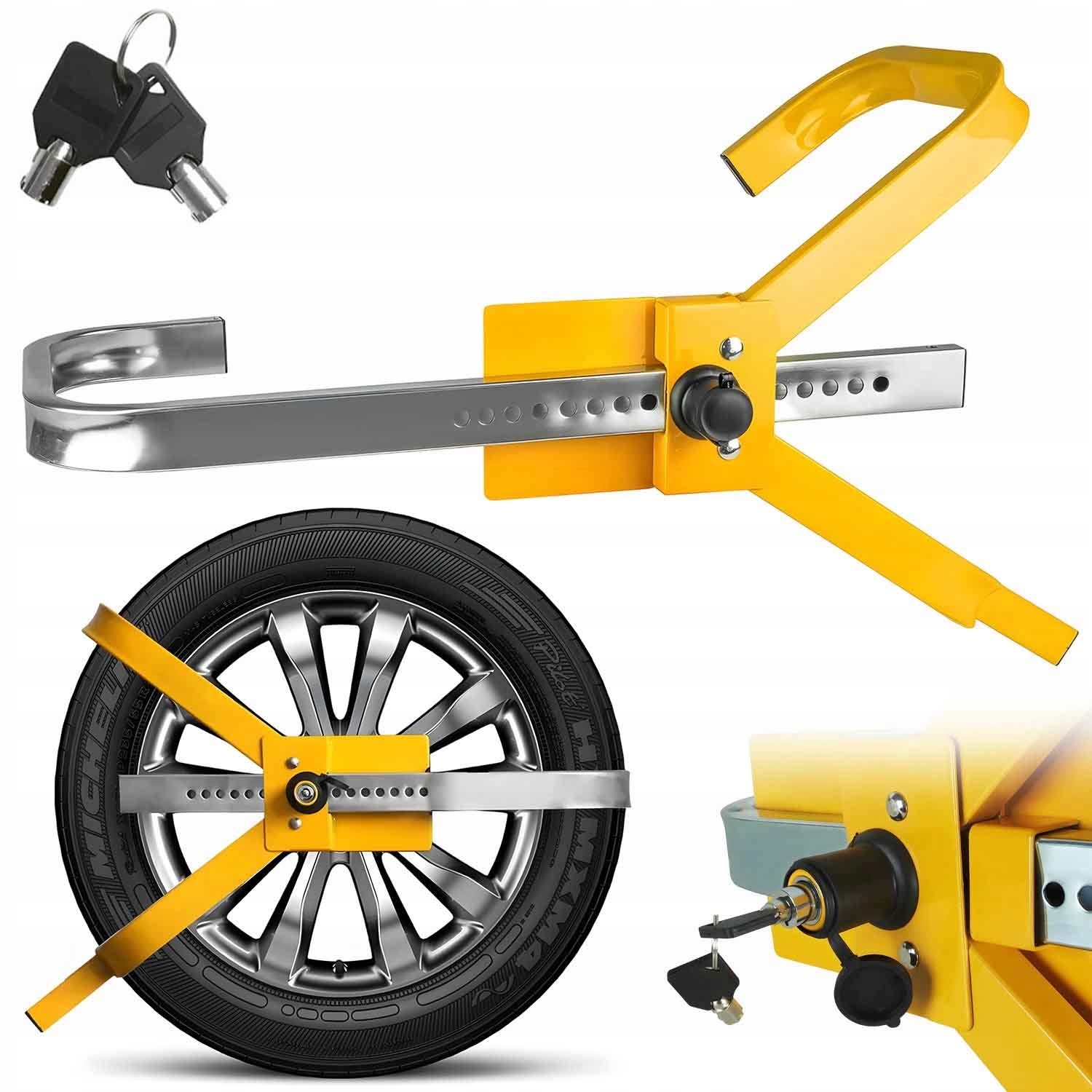 Protikrádežový Zámek Na Kolo Auta Přívěsu Auta, Univerzální