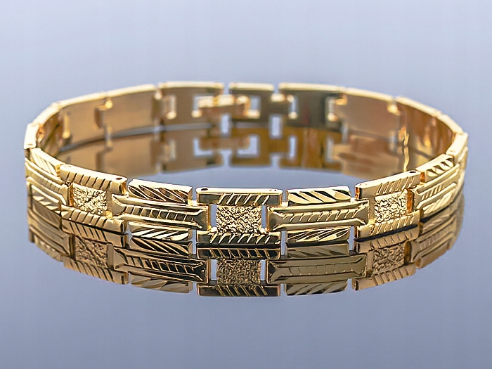 

Elegancka bransoletka, złoto 14k ! Jakość !