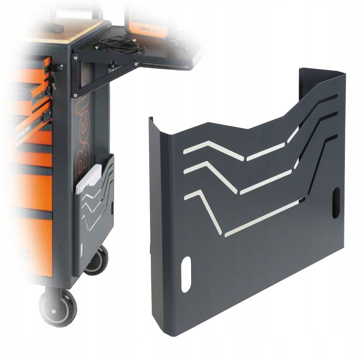 Portaflaconi Antracite RSC24/PF-A - Per Bagno O Cucina, Design Moderno - Foto 3