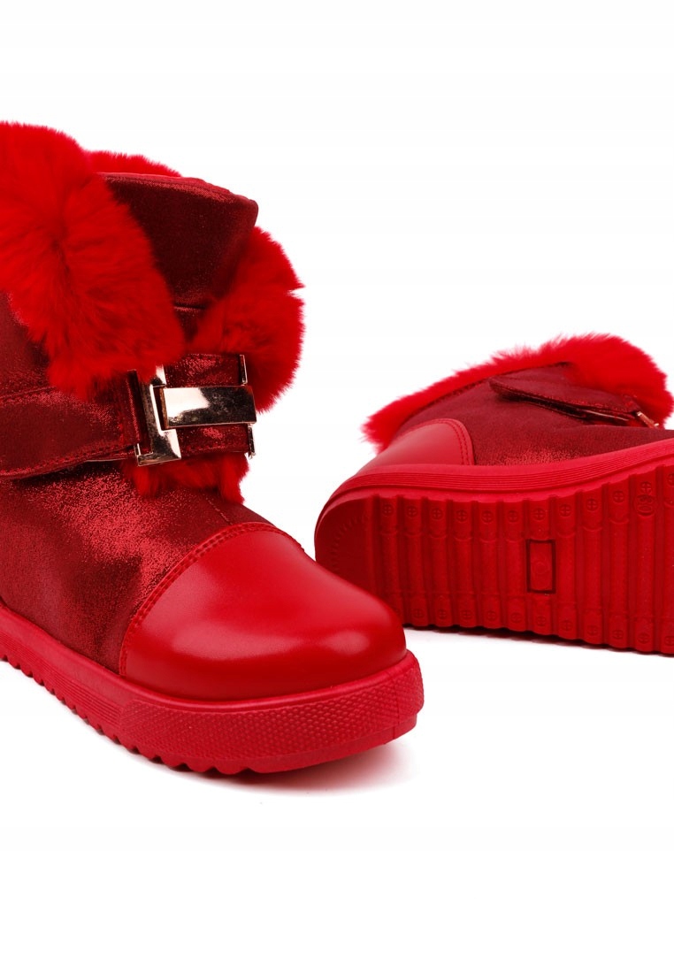 BOTKI DZIEWCZĘCE OCIEPLANE ŚNIEGOWCE RZEPY ZIMWOWE Stan opakowania oryginalne