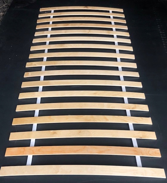 Stelaż wkład pod materac 17 LISTEW! łóżko 70x200