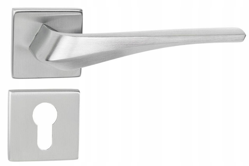 italská klika Class Qr Sl matný chrom rozety Wb