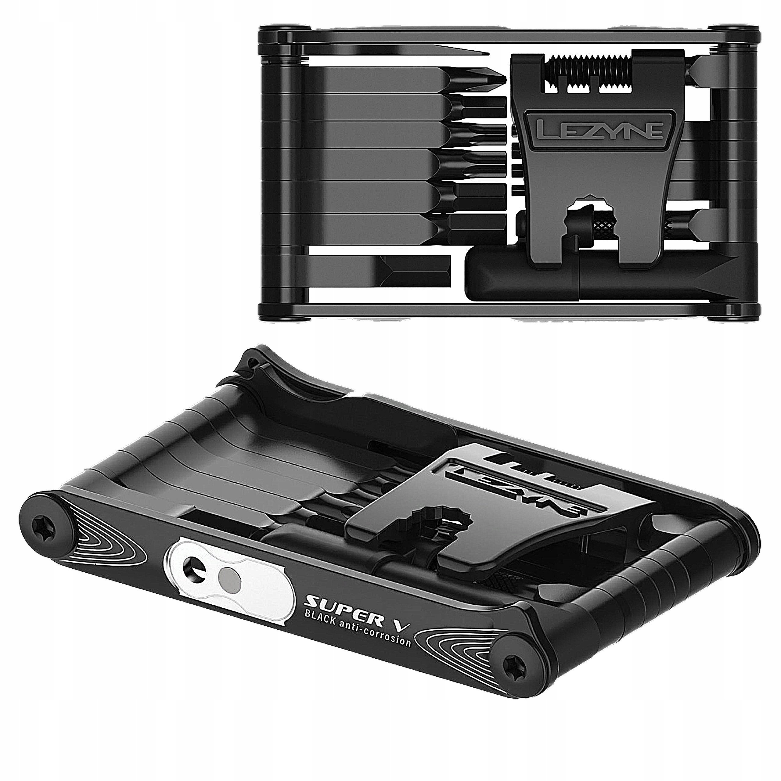 Multitool Lezyne V23 ze Skuwaczem narzędziami do Opon Tubeless i Tarcz