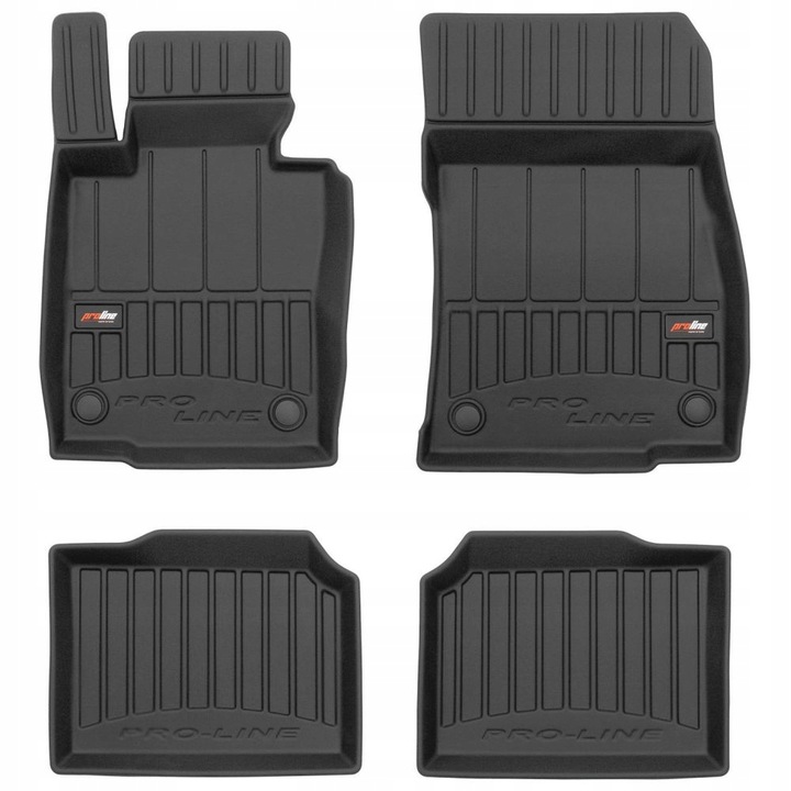 Koberce Gumové Stěrače Mini Countryman 1 2010-2016 Korytka 3D