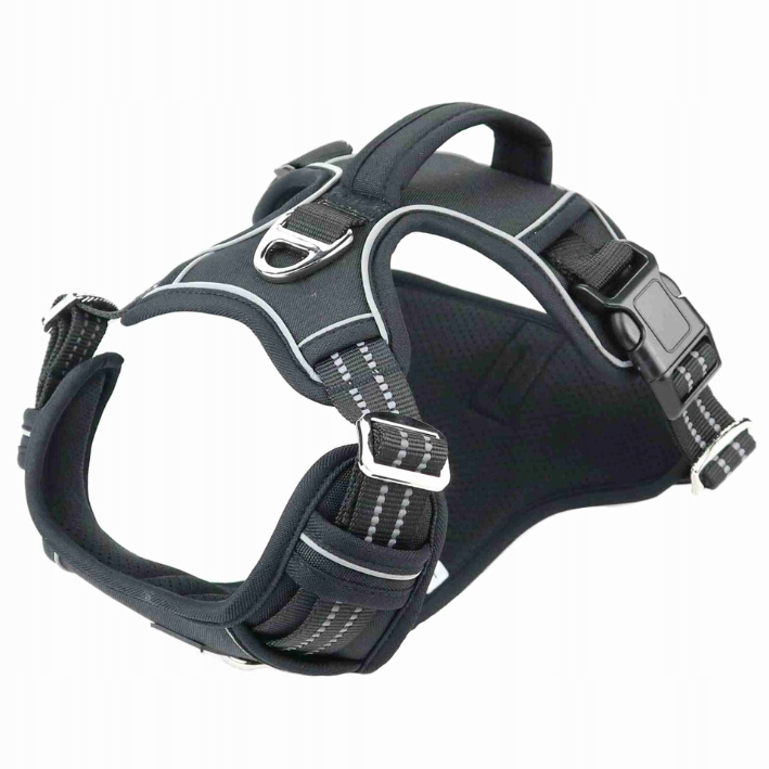 

Mocne Szelki Guard dla psa Alaska odblask black S