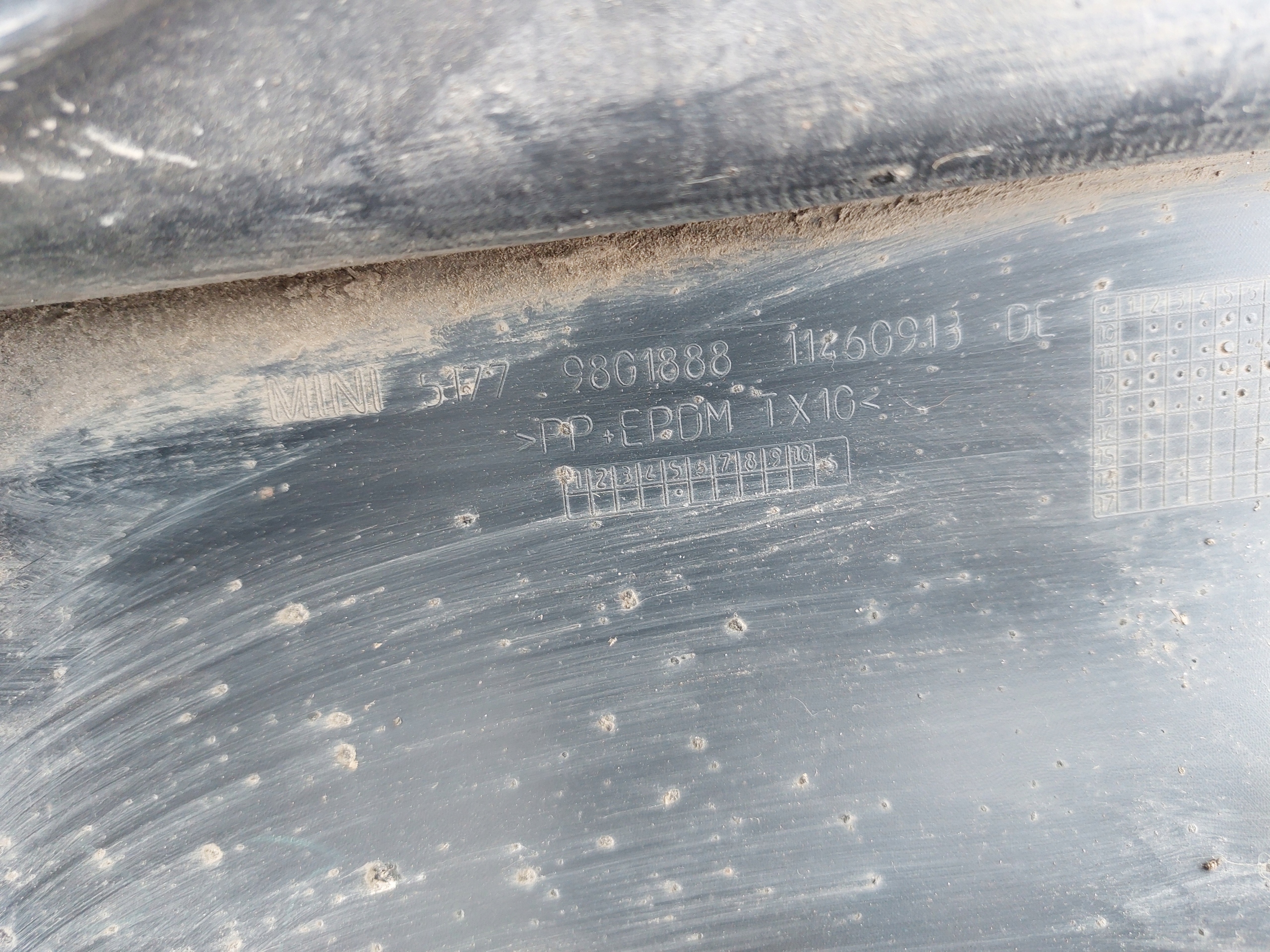 moulding threshold right MINI COUNTRYMAN R60 13r
