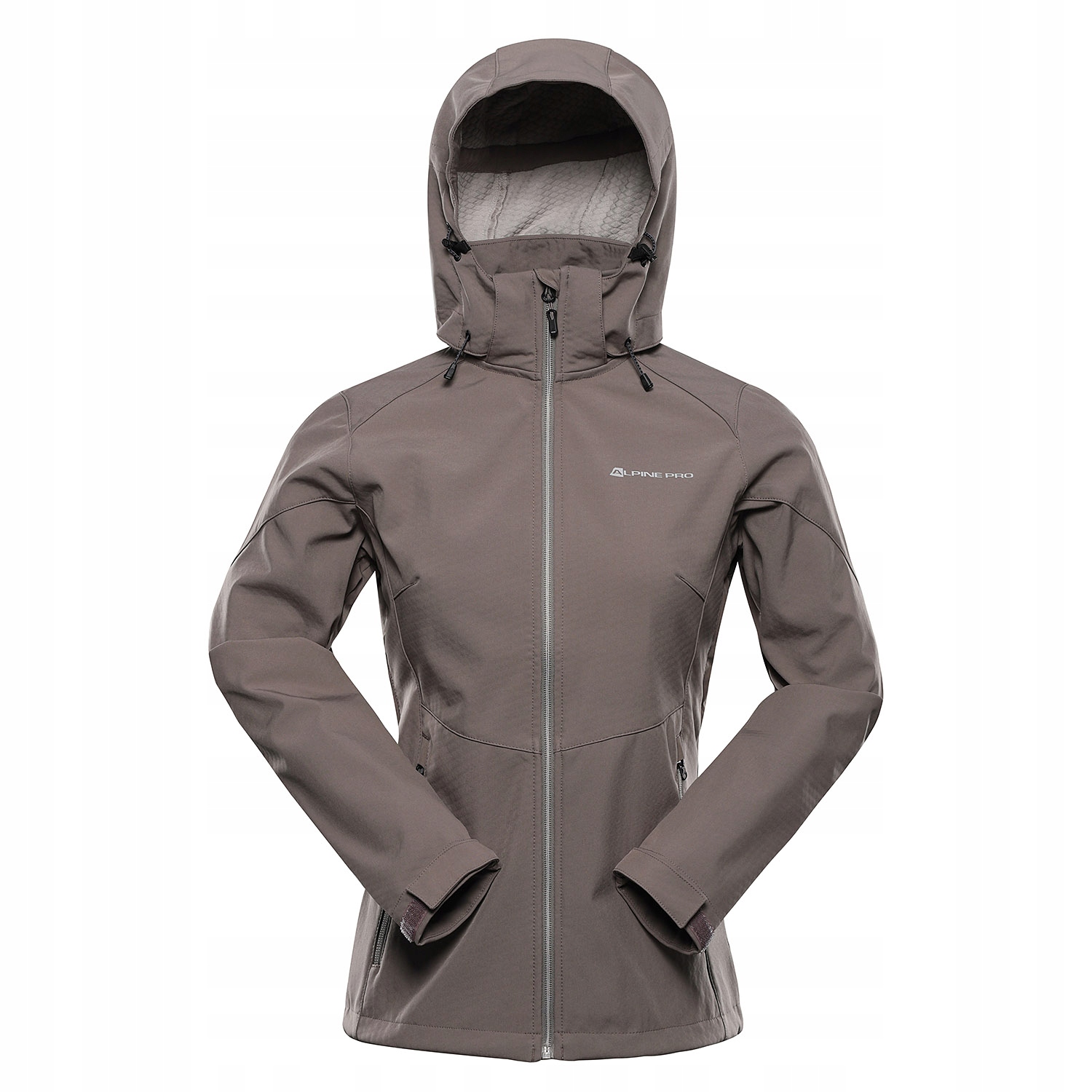 Softshell damski trekkingowy Alpine Pro Hoora 2 k.brązowy r.XL