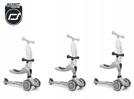 SCOOTANDRIDE 2w1 Jeździk i hulajnoga Kiwi Liczba kół 3