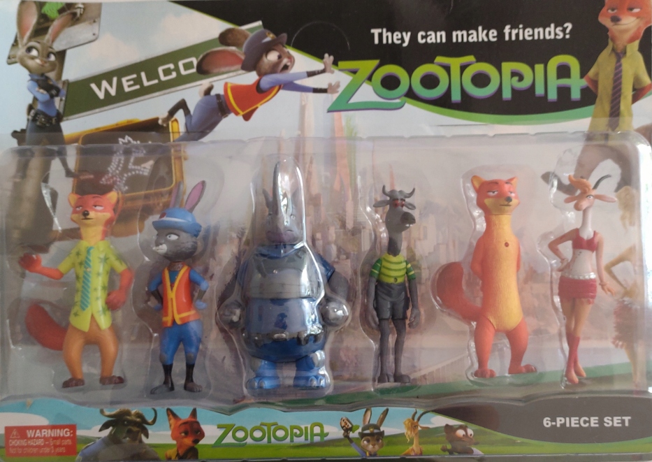 

Zwierzogrod figurki zootopia