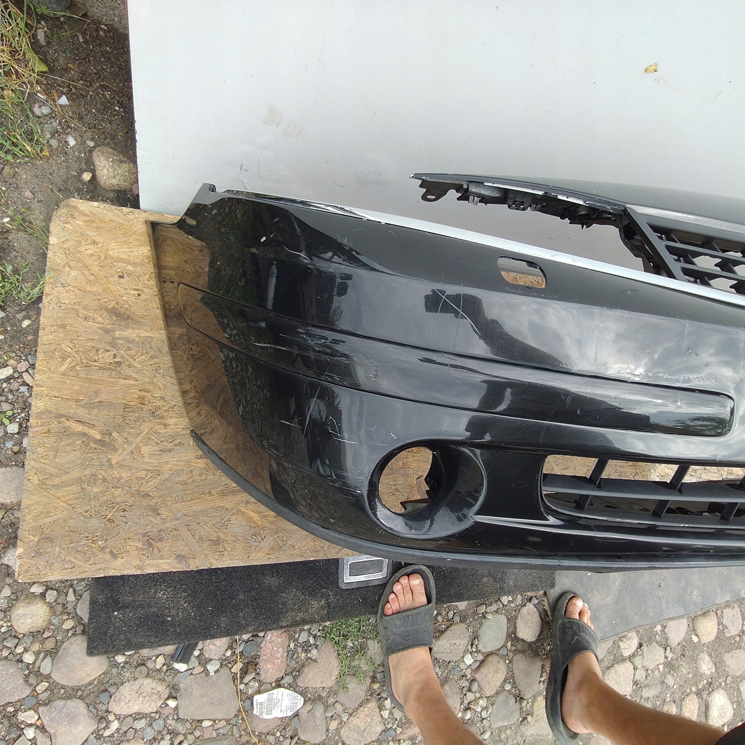 front bumper front RENAULT LAGUNA II LIFT washers