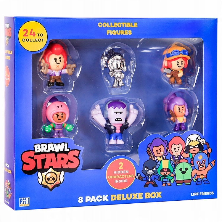 

Brawl Stars: komplet ośmiu figurek (a) Deluxe Box