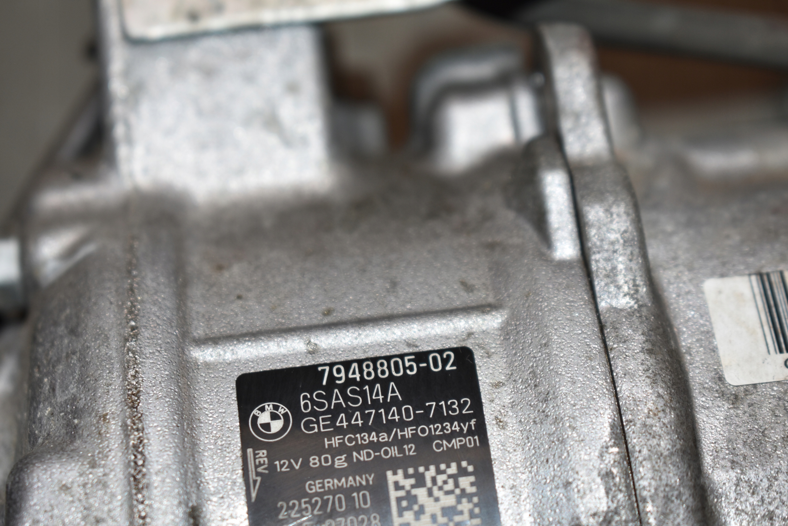 IDEALNY compressor; compressor of the air conditioning BMW G01 G02 1